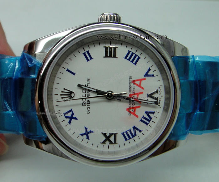 New Replica Rolex Oyster Perpetual White Dial Watch